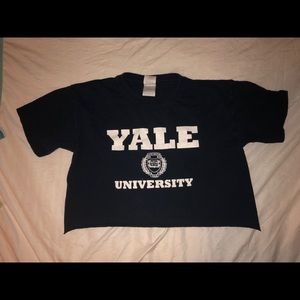 Yale University Cropped Tee